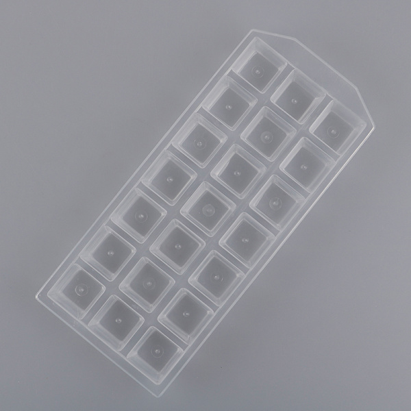 21Grid Ice Cube Pudding Maker Form Køleskab Ice Form Bakke