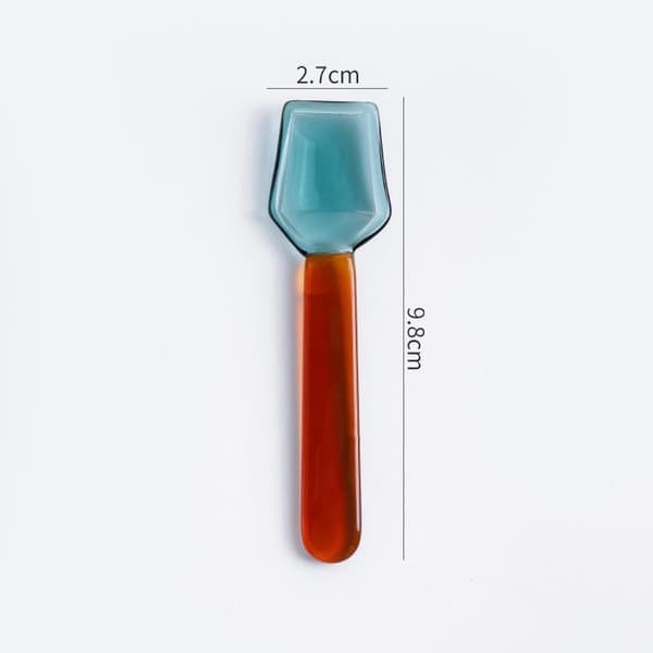 e Style Farverig Glas Dessertske Varme Kold INS Stil Kort A5