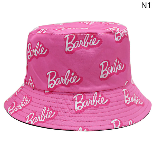 Barbie Alphabet Print Bucket Hat til sommer sjov fest udendørs 1