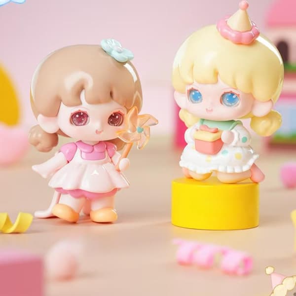 Yooie Time Theatre Series Blind Box e Actionfigurer Samleobjekt 1 Box Random
