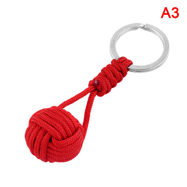 Faldskærmsvævet rebbold nøglering Nøglering Nøglering Monkey Fist A3