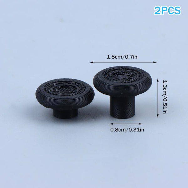 Til spilhåndtag Controller 1 par modificeret Rocker Cap udskiftning Black