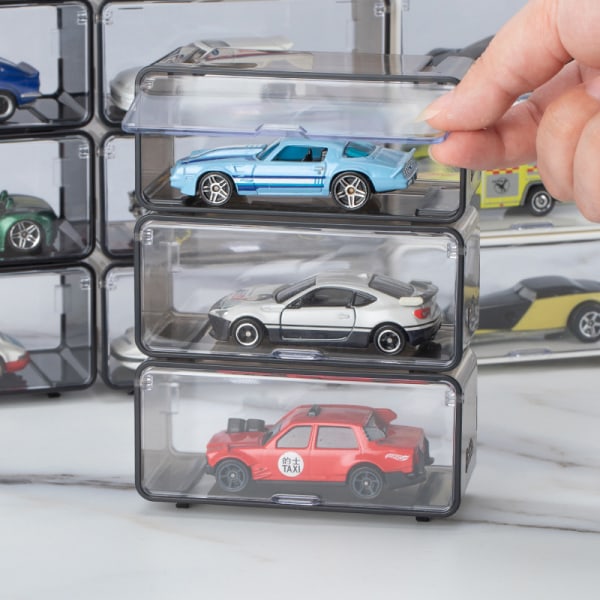 Billeker Gjennomsiktig støvtett Carro Model Collection Display A2