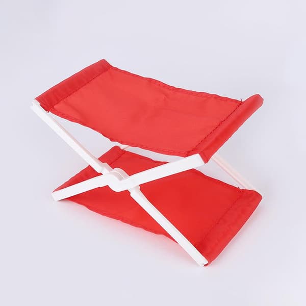 Vattentät Ergonomisk Nackstöd Hopfällbar Bärbar Campingkudde Red