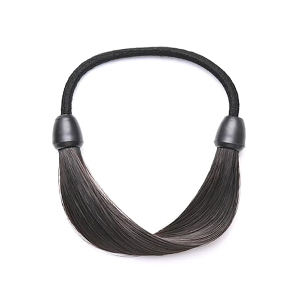 Synteettinen peruukki Hiusnauha poninhäntä tarvikkeet A Hair Rope Resemb Light brown