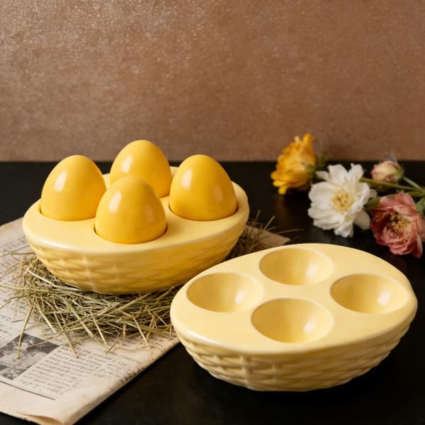 Oppbevaringsstativ Eggkartongbrett Silikon Eggoppbevaringsboks Epoxy Re A
