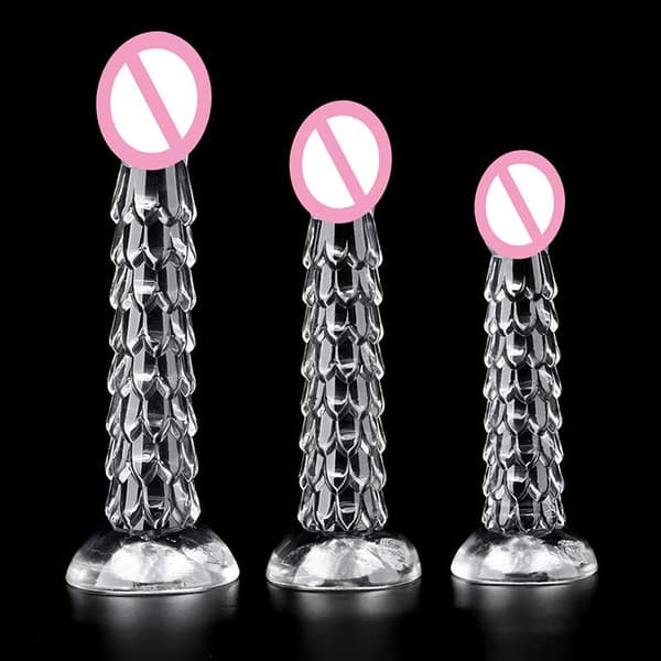 23 cm dragedildo sugekopp analplugg pisk rumpeplugg anusdilatator M
