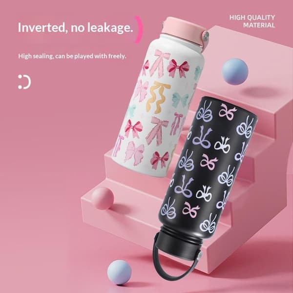 1000 ml vakuumisolerad termosflaska i rostfritt stål Blue