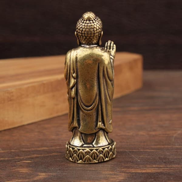 Lotusfigurer Innesluter Staty Heminredningsprydnader 1pc