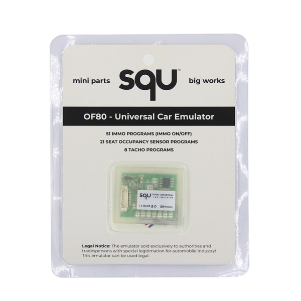 Car SQU OF80 OF68 Emulator Signal Reset Programs Diagnostic Sea