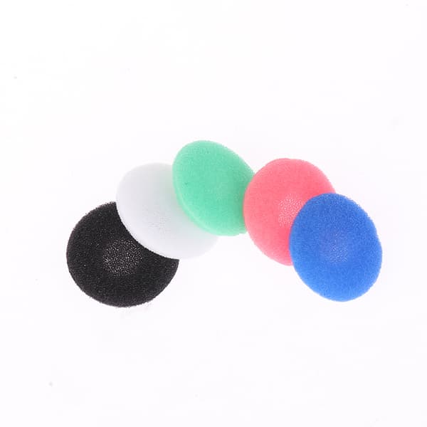 20 stk Øreputer For Hodetelefoner Skum 18mm Svamp Bluetooth Black
