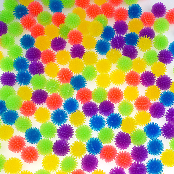 12x Cat Toys Stretch Plysch Ball Toy Ball Colorful Interactive S