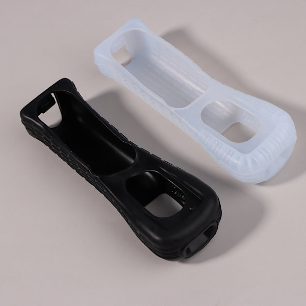 Silicon Soft Cover Game Controller Blød Silikone Wii Remote Con White