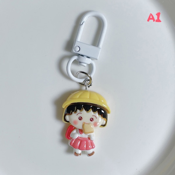 Anime nøglering e Creative Cartoon Kawaii Bag Car Pendant Keyrin A10