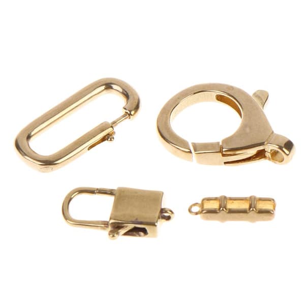 1/2/4 stk DIY Spænde Tilbehør til DIY Håndlavede Smykker Nøglering Pe 16.4x8mm 1pc