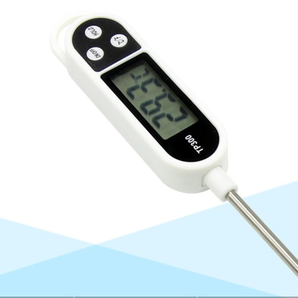 1 stk Kjøtttermometer Digitalt BBQ-termometer Elektronisk matlaging