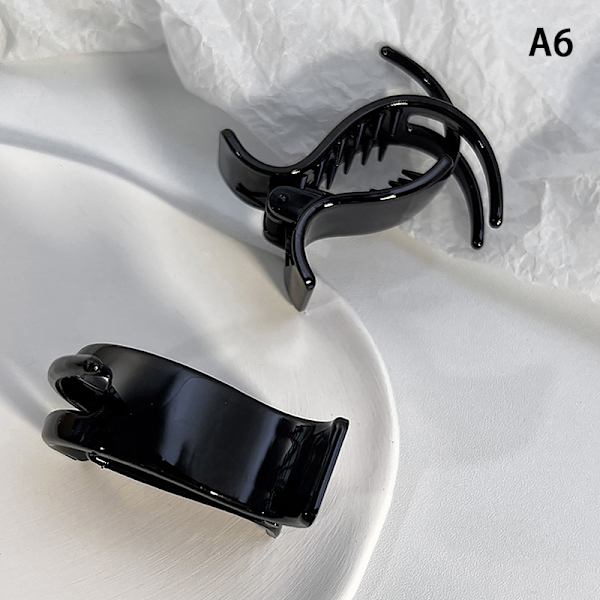 Kvinnor Hårklämmor Håraccessoarer Retro Ball Head Crab Clip e B A6