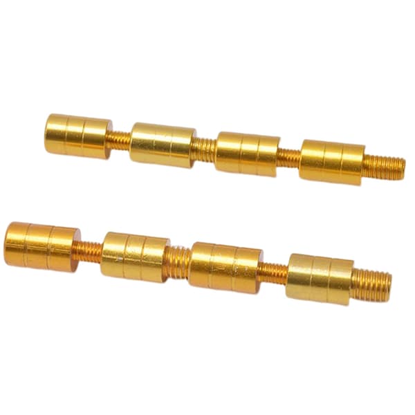 Fiskenetstangsstik M8/M10/M12 Skruenethovedadapter Fi gold D