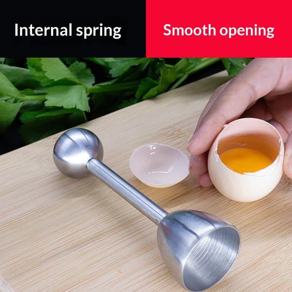 Egg Cracker Topper Eggshell ter Opener Shell Remover For Hard S A