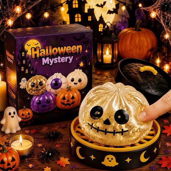 Halloween höyrytetty täytetty pulla lelu hidas palautuminen A2