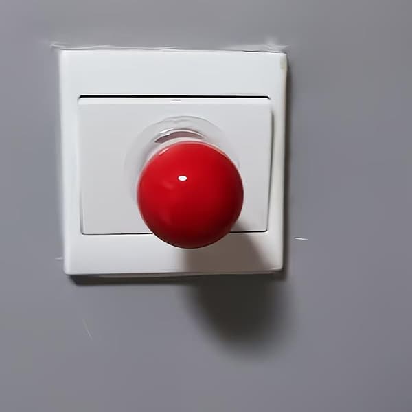 Joystick Ball Switch-klistremerke Kuleformet lysbryterforlenger A3