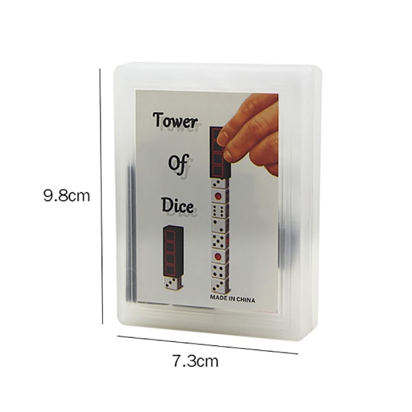Tower of Dice - Lähikuva Magic / Magic Tricks Keikalla illusions