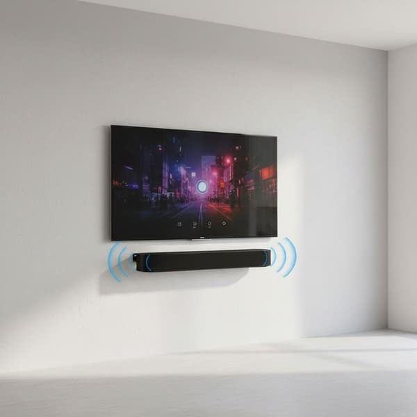 Väggmonterad förvaringshållare Stativ Organizer Rack Kit för Soundbar