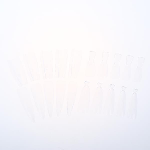 Sandwich Nails Dual Forms - 240 st nagelformar för snabba naglar Ex A