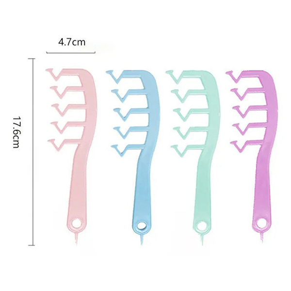 Z-formet Comb Hair Fluffy Comb Hair Comb Instant Hair Volumizer Green