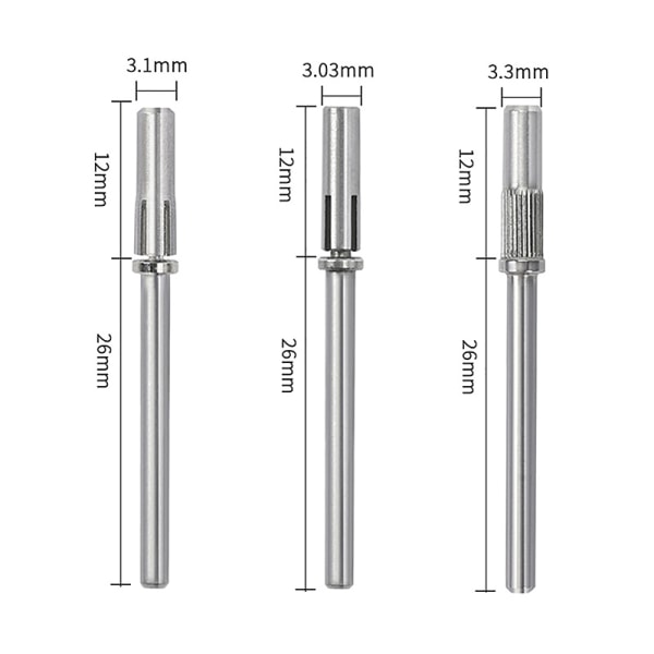 Negleslipebånd 80/150/180/240 sliping for elektrisk drill hi B