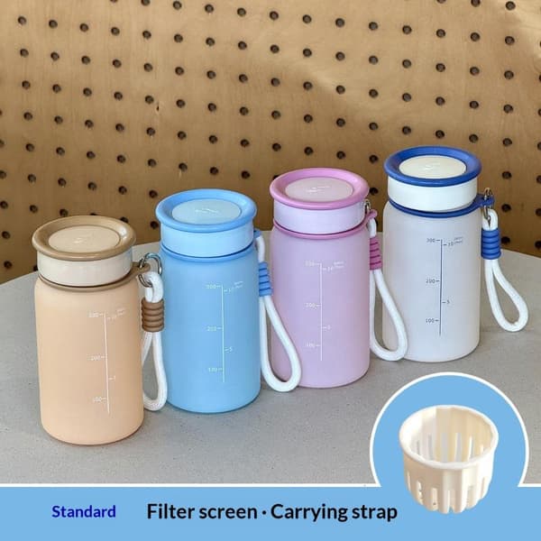 380ML Sportvattenflaska med stor kapacitet, gradientfärg White
