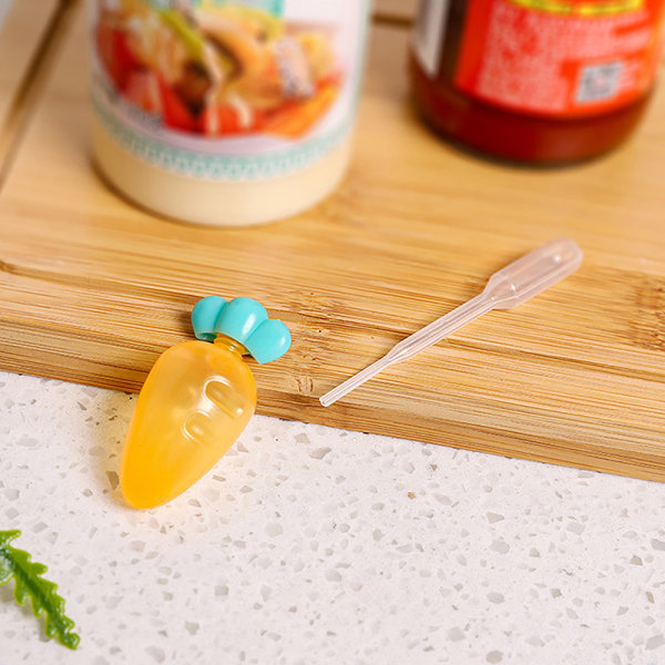 3st Mini-krydda såsflaska Bärbar tomatketchupflaska