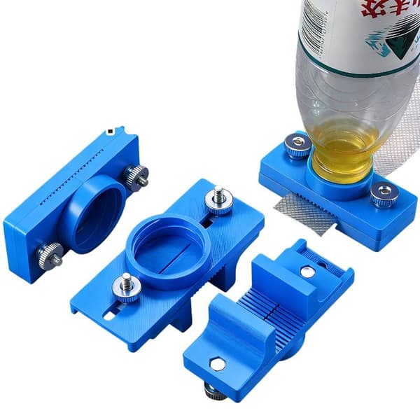 1/2 stk justerbar kantlimapplikator for trearbeid Blue White B