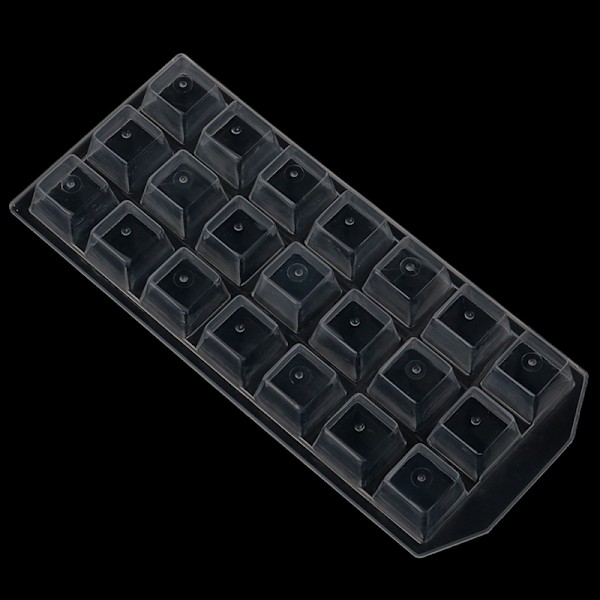 21Grid Ice Cube Pudding Maker Mold Kjøleskap Ice Mold Skuff