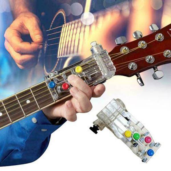 Anti-Pain Finger Cots Guitar Assistant Chord Buddy -opetusapu