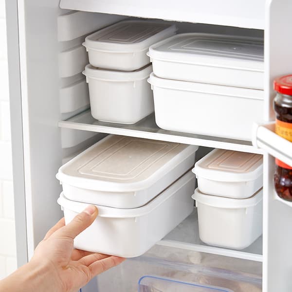 Kylskåpslåda som kan mikrovågsugnas, matlåda Bento S 5pcs