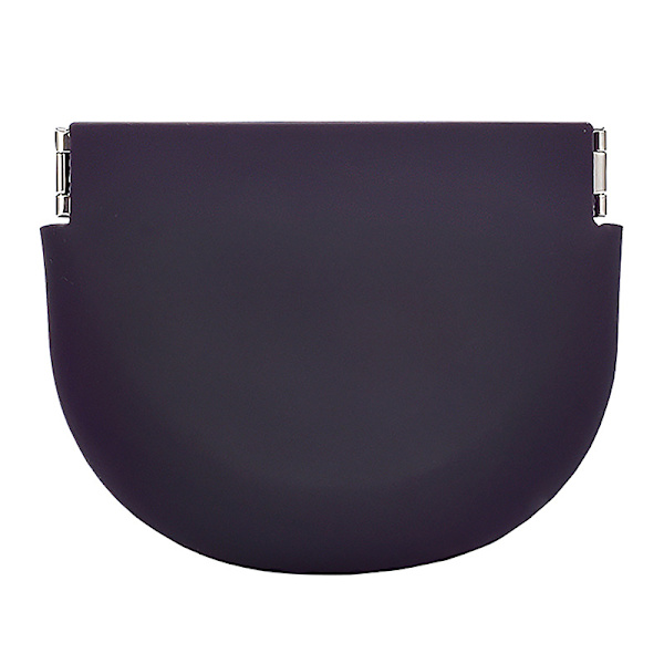 Silikonhållarfodral Case Osynlig hängslen Box Mou Dark purple