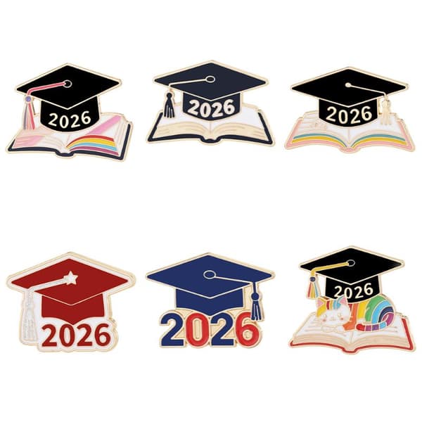 2026 Examenssouvenir Brosch Studentmössa Bokmärke Mode A8