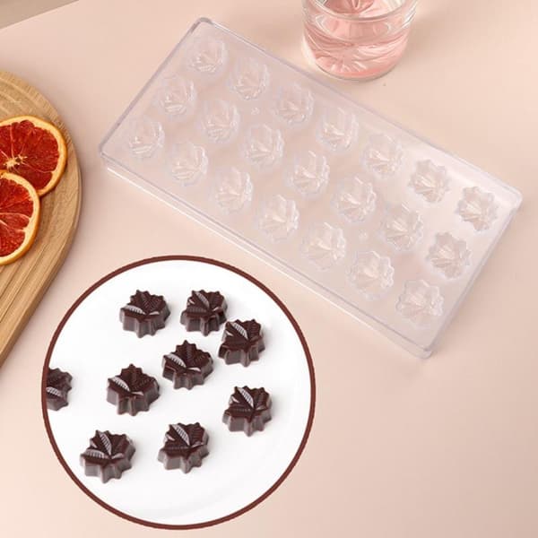 Professionel chokoladeform i plast, gennemsigtig, håndlavet kugle A1