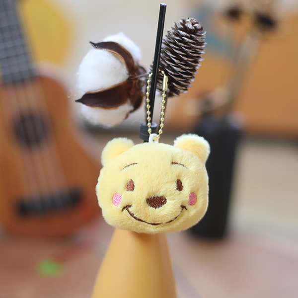 Tecknad Sanrio plysch Keychain Doll Toys Nyckelringar Kuromi A1