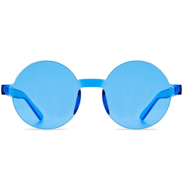 Mote solbriller Sirkulære solbriller Trendy Ocean solbriller A13