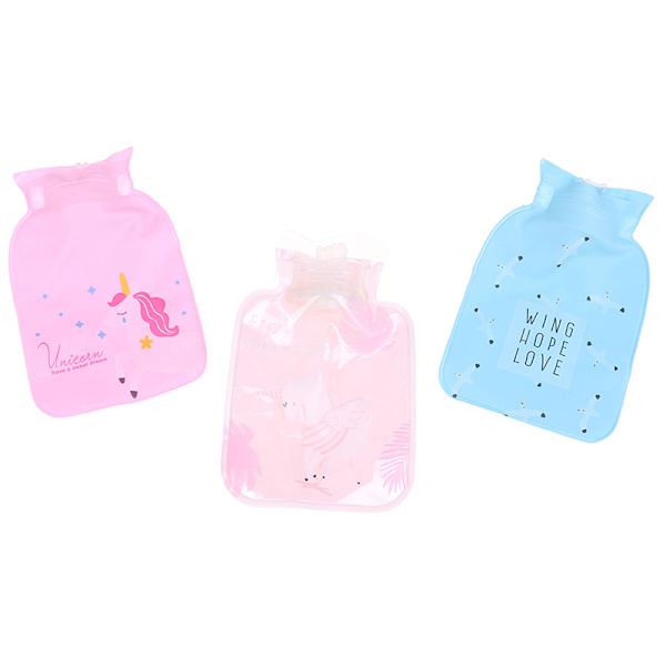 Mini Cartoon Varmtvandspose Beholder PVC Vandfyldt Type Varm