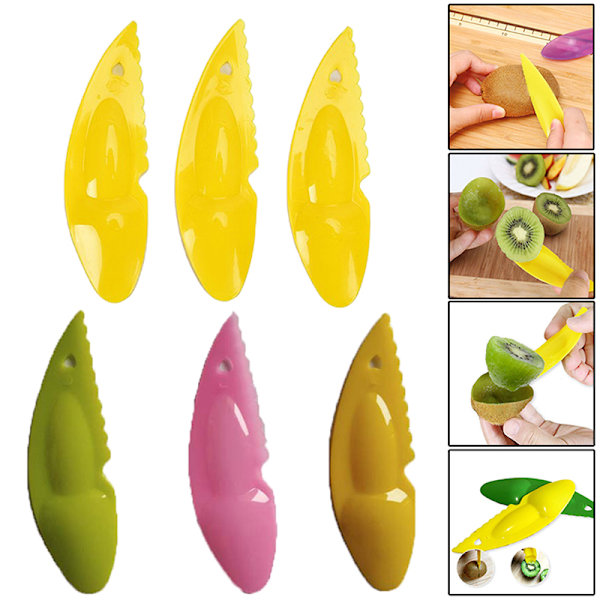 3st Kiwi Sked Plast Kiwi Dig Scoop Fruit Slicer er ter