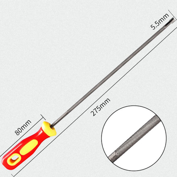 Pyöreä korkeahiiliterästeroitin moottorisahan ketjuviila Shar 5.5mm