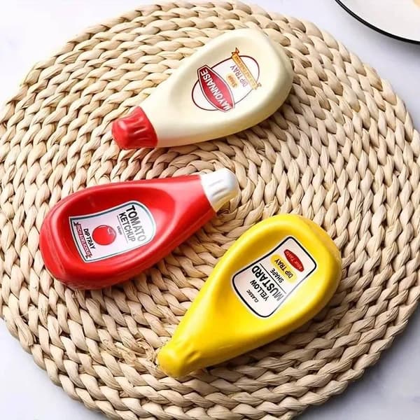 Kreativ Dippskål: Ketchup yellow