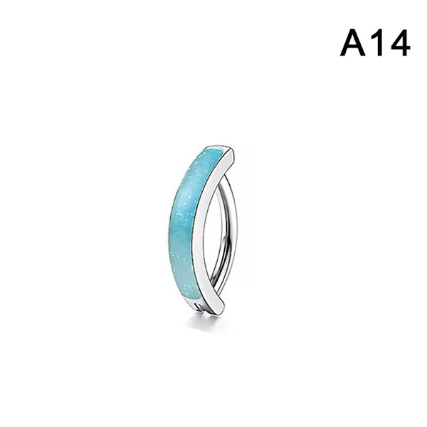 Blomst sommerfugl hjerte form navle ring Rhinestones Nave A3