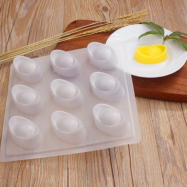 3D Yuanbao Form Plastic Jelly Håndlavet Sugarcraft Form Mousse C A
