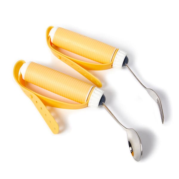 Funksjonshemmet pasient servise Easy Grip Spisehjelpemidler Skjegaffel Bo Help Fork