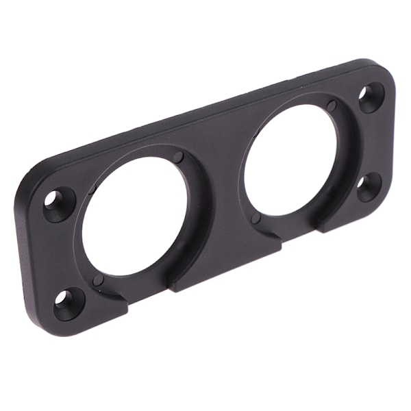 1/2/3/4 hull USB-uttak Panel Sort ABS-husholder K A3