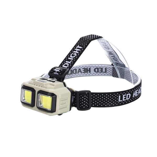 LED Tehokas otsalamppu USB-ladattava otsavalaisin USB-ladattava B